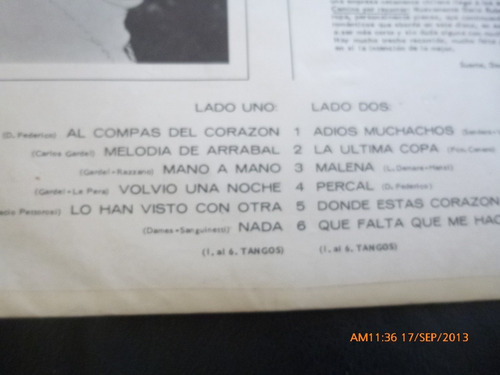 Vinilo Lp De Dario Rubens Homenaje A Calo (u43
