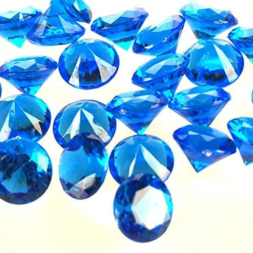 Confeti Diamante Acrílico Azul Real