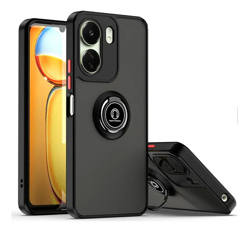 Mate Funda Case Con Cámara Protector Para Redmi 13c/poco C65