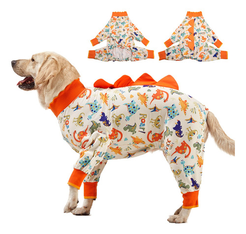 Lovinpet Pijama Para Perro Grande, Antilamer, Ropa Para Perr