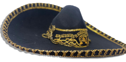 Sombrero Charro Mexicano De Lujo: Tradición Talla 5-6 (niño)