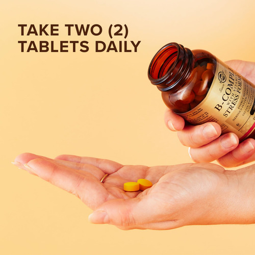 Solgar Complejo B Con Vitamina C 200 Tabletas