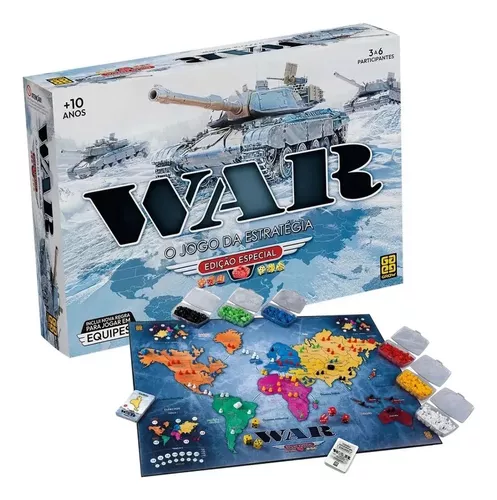 JOGO DE TABULEIRO MESA WAR GROW ORIGINAL NOVO PRONTA ENTREGA - Lepetiti  Brinquedos