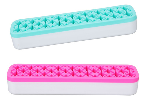 Soporte Para Brochas De Maquillaje, 2 Unidades, MĂșltiples Or