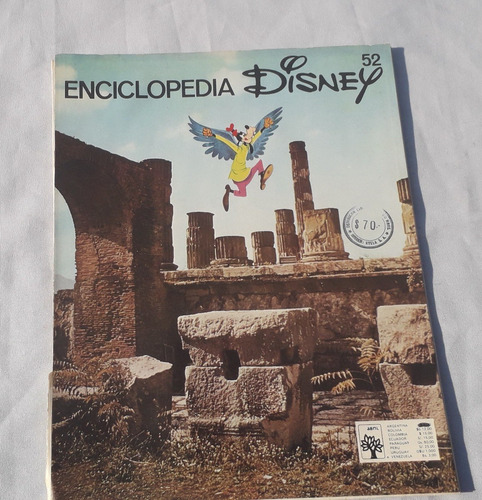 Revista Fascículo Antiguo * Enciclopedia Disney N° 52 Abril