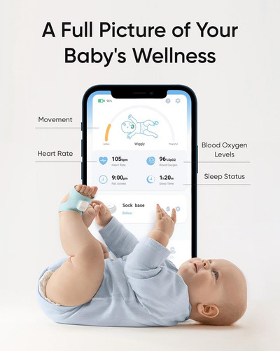 Eufy Baby Smart Sock S320+eufy Vigilabebés Seguridad Spacevi