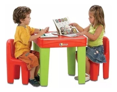 Mesa Mesita Infantil Niños Rotoys Int/ext 2 A 6 Años