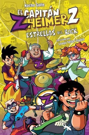 Libro El Capitan Zheimer Estrellas Del Rock Vol 2 4 Original