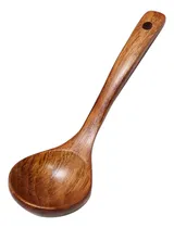 Comprar Cuchara Sopa Natural Japonesa Madera Gacha Avena Arroz Mango