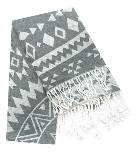 Zy (a) Toalha De Praia Com Franjas Toalha Jacquard
