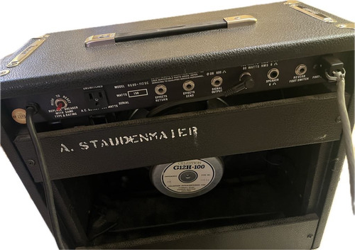 Randall Rg 80-112 Sc Bocina Combo Amplificada Impecable Negro (Usado)