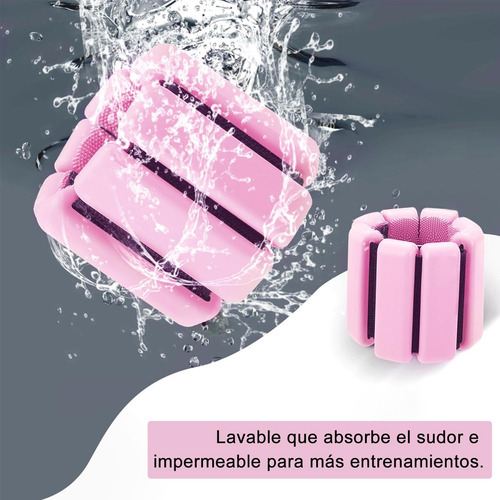 2pcs Polainas Para Tobillo, 2lb(900g) Pesas Para Tobillos Y