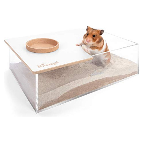 Caja De Baño De Arena Animales Pequeños, Acrílico Cr...