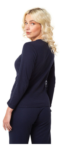 Camiseta Mujer Henley