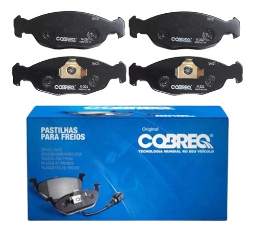 Pastilha De Freio Original Celta Corsa Prisma Classic Cobreq