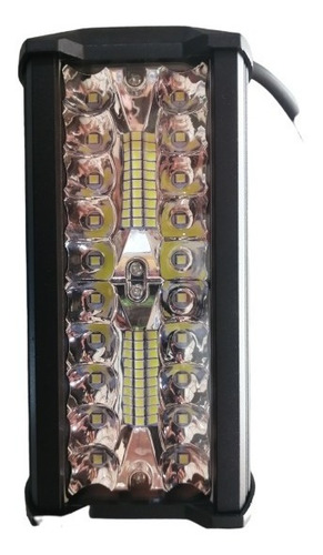 Barra Led Negro Cuadrada Sgs 64l Y2