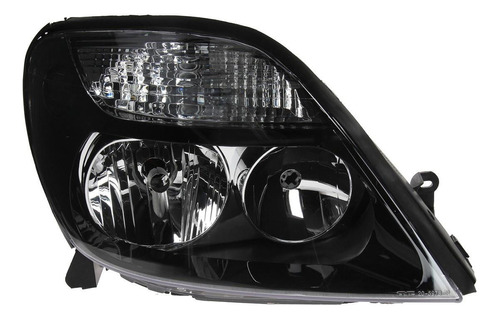 Optica Para Renault Scenic Fondo Negro 2001 A 2010 Derecha