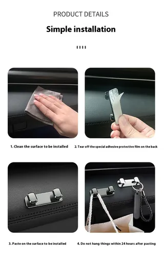 Ganchos Adhesivos Para Automóvil Ganchos Adhesivos Para Auto
