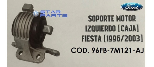Soporte Motor Izquierdo (caja) Fiesta 1996/2003 - Ford