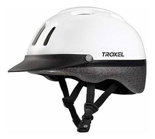 Troxel Casco Deportivo, Blanca, Grande.