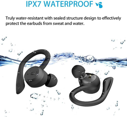 Imagen 6 de 7 de Auriculares Inalambricos Muzili Bluetooth Negro
