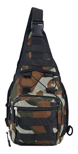 Mochila Táctica Militar Cruzada Bolso Molle Acolchado Ajuste