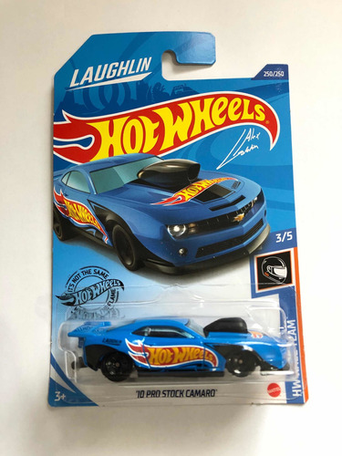 Carrito Hotwheels 10 Pro Stock Camaro Alex Laughlin Nuevo