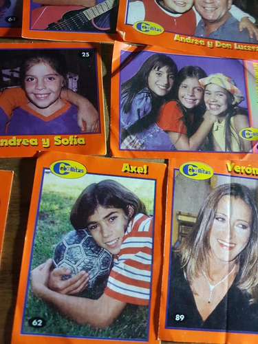 16 Figurit Cebollitas Serie De Televisión Años 1997 - 1998 (Usado)