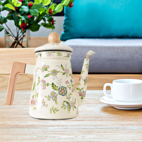 Tetera De Té Esmaltada, Tetera Para Estufa, Tetera