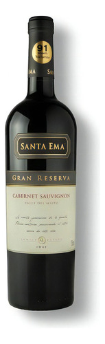 Vinho Tinto Santa Ema Gran Reserva Cabernet Sauvignon