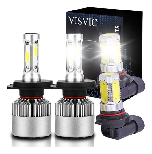 Visvic Para Subaru Forester Luz Alta Baja Bombilla Led Faro