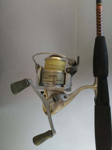 Vendo Reel Shimano Spirex 4000 Fd + Caña Ugly Stick