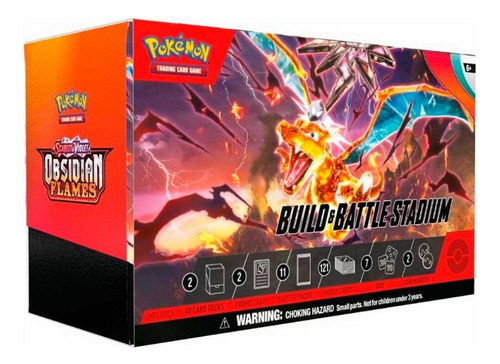 Pokemon Tcg - Obsidian Flames Build & Battle Stadium