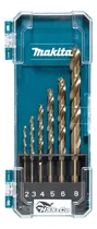 Comprar Set De Brocas De Cobalto Inox Hss-co De 2, 3, 4, 5, 6 Y 8mm