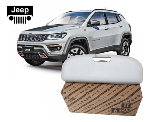 Porta Oculos Cor Sky Gray Jeep Compass - Novo Original