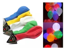 Comprar 5 Globos Luz Led Brilla Oscuridad Cotillón Fiesta Eventos