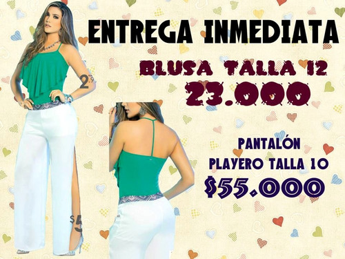 Pantalón Playero Blanco Para Mujer Carmel