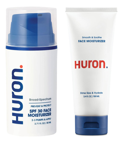 Huron Am/pm - Paquete De Crema Hidratante Facial Con Spf 30