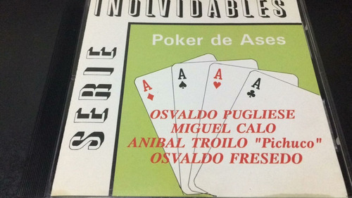 Poker De Ases Pugliese Calo Troilo Fresedo Cd Nuevo Cerrado