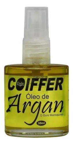 comprar Óleo De Argan Coiffer 30ml Reconstrução Finalizador Capilar