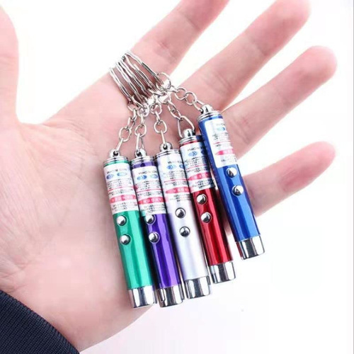 Toy Para Animais De Estimação Chuqiantong 2 Em 1 Cat Red Las