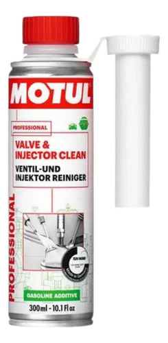Motul Valve E Injector Clean 300ml Limpeza De Válvulas Bicos