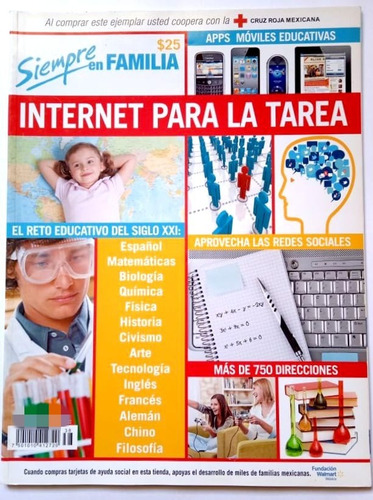 Revista Siempre En Familia Internet Tarea Español Redes iPad