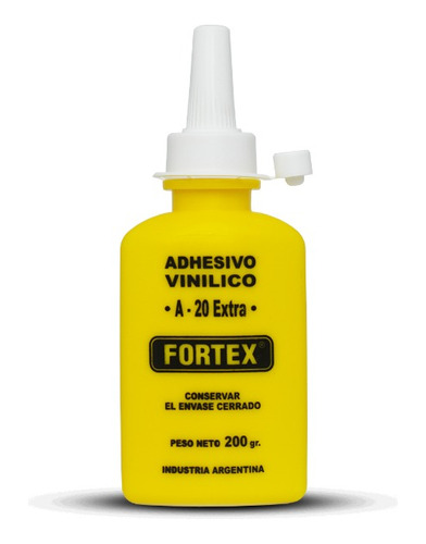 Cola De Carpintero Fortex A-20 Adhesivo Vinilico C/pico 200g