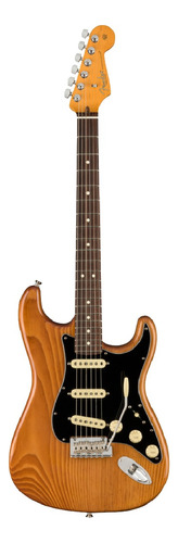 Guitarra eléctrica Fender American Professional II Stratocaster de pino roasted pine brillante con diapasón de arce