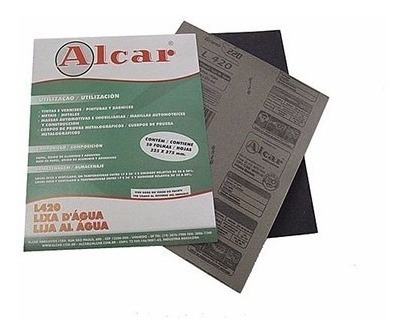 25 Lixa Dagua Alcar Grão 400 - T-70478