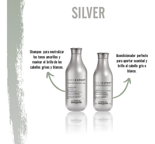 Acondicionador Loreal Se Silver 200 Ml Profesional