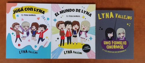 Lote X 3 Lyna Vallejos Mundo + Juga + Cruce De Los Universos