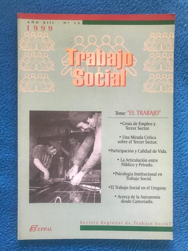 Revista Trabajo Social Número 15 Año 1999 Editorial Eppal