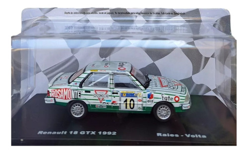 Renault 18 Gtx A7 Wrc Argentina 1992 G. Raies A Escala 1/43